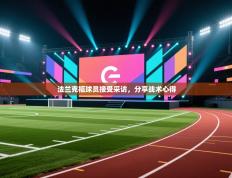 法兰克福球员接受采访，分享战术心得